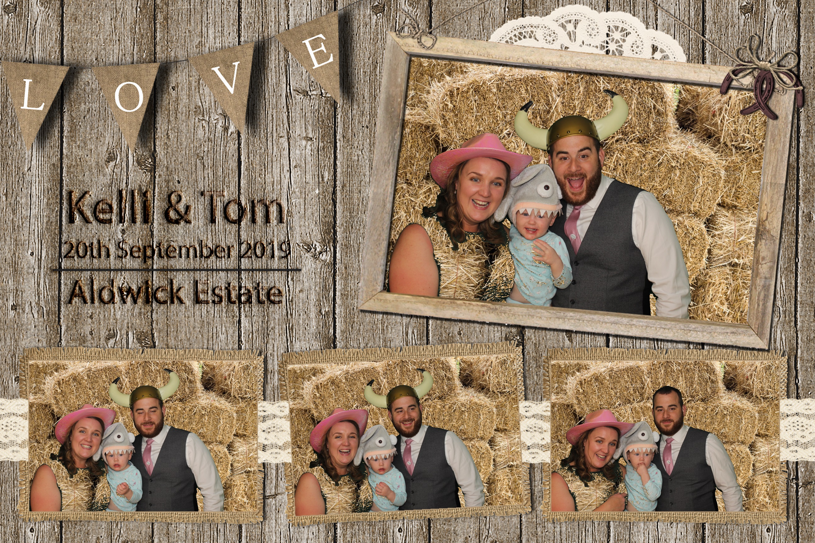 Kelli & Tom's Wedding | View more photos from the event at images.mobile-photo-booth.com/u/MobilePhotoBoothUK/Kelli-Toms-Wedding